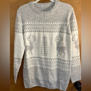 Boutique Christmas Sweater Deer Winter Pullover